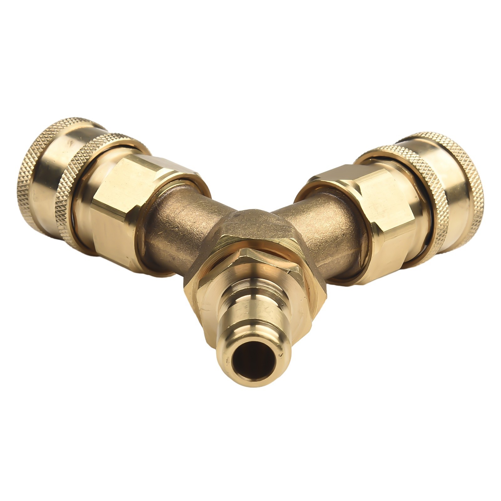Washer Tee Splitter Brass Dual System For 4.0 GPM Gold Splitter 3/8 Inch