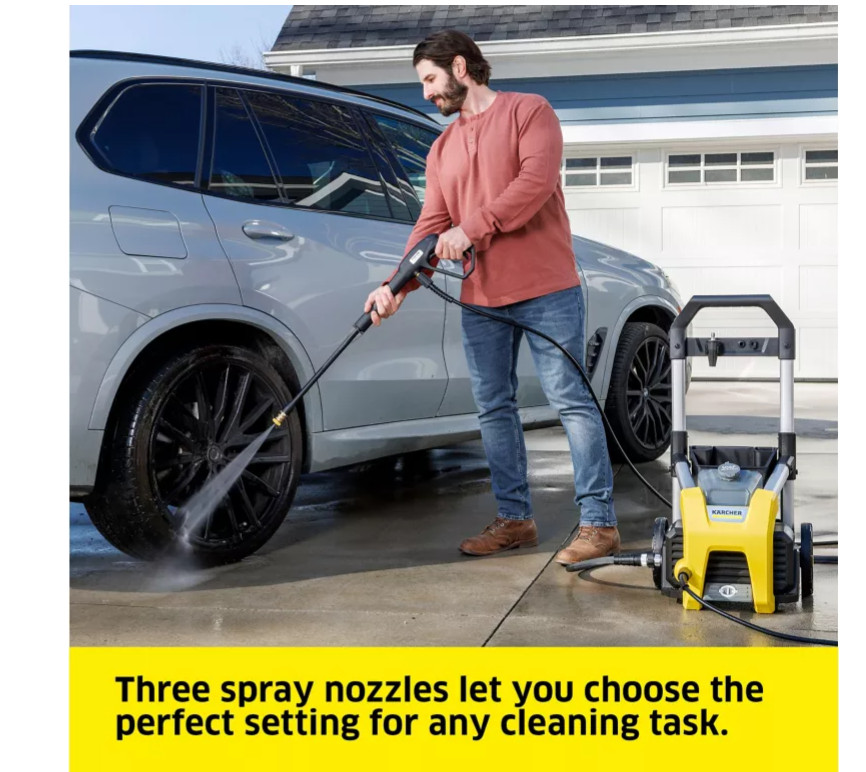 Karcher 1,700 PSI 1.2 GPM Electric Cold Water K1700 Pressure Washer, 20 ft. High