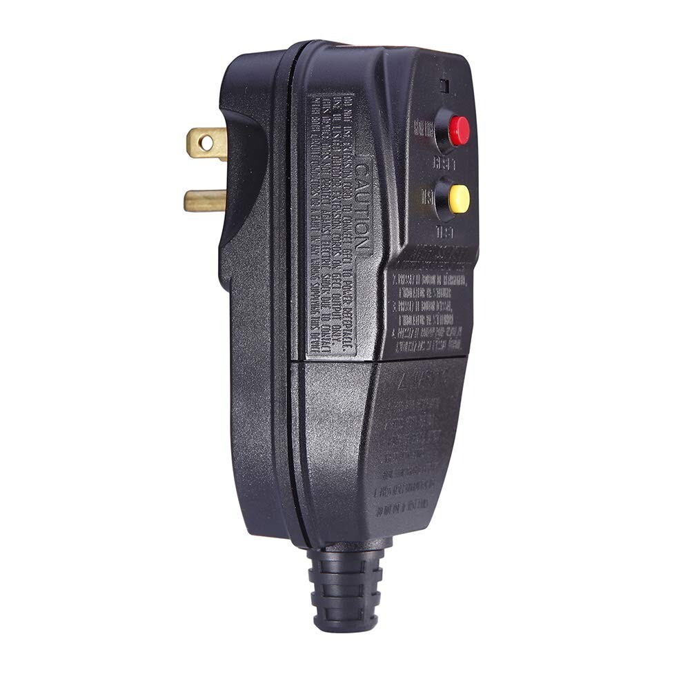 15 Amp Waterproof GFCI Plug for Pressure Washers & Pool Pumps – Listed Safety
