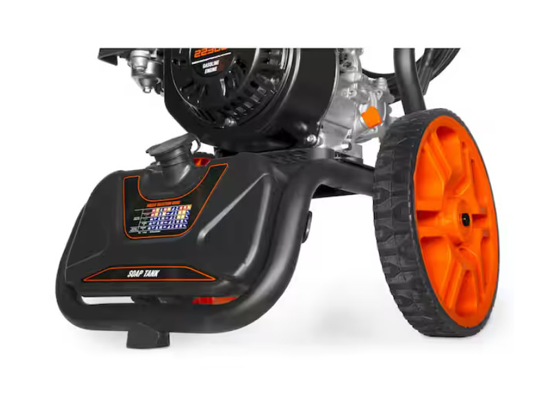3400 PSI Gas Cold Water Pressure Washer W/ 223cc Engine 2.7 GPM Flow Rate
