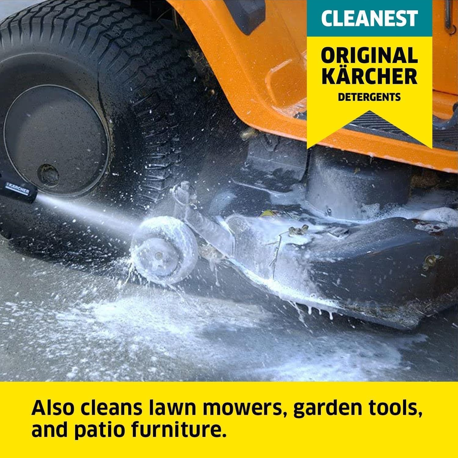 Kärcher Detergent – 128 Fl. Oz. Liquid Cleaner for Eco-Friendly Pressure Washing