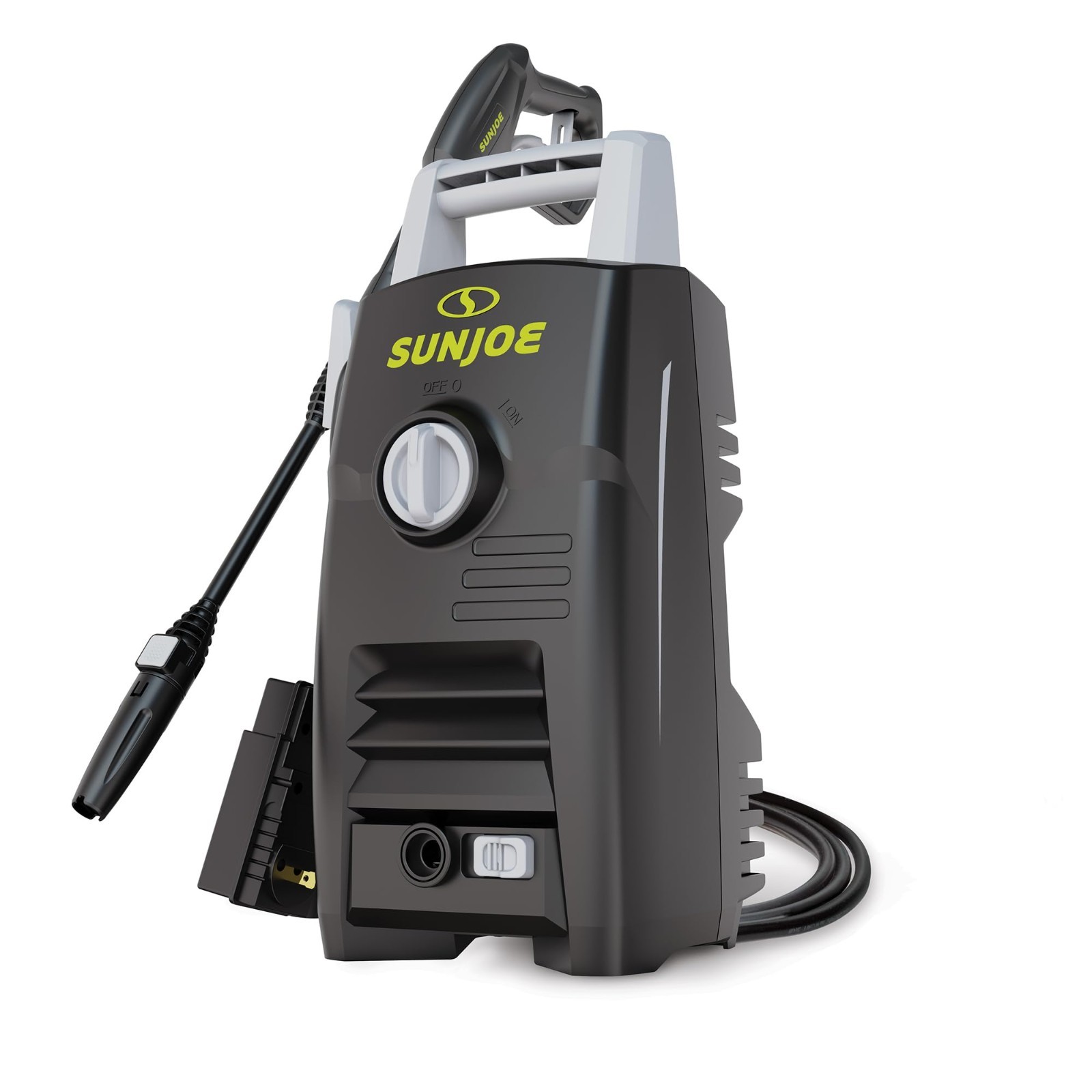 Electric Pressure Washer – 1800W Motor, GFCI Cord, Adjustable Wand, 20ft Hose –
