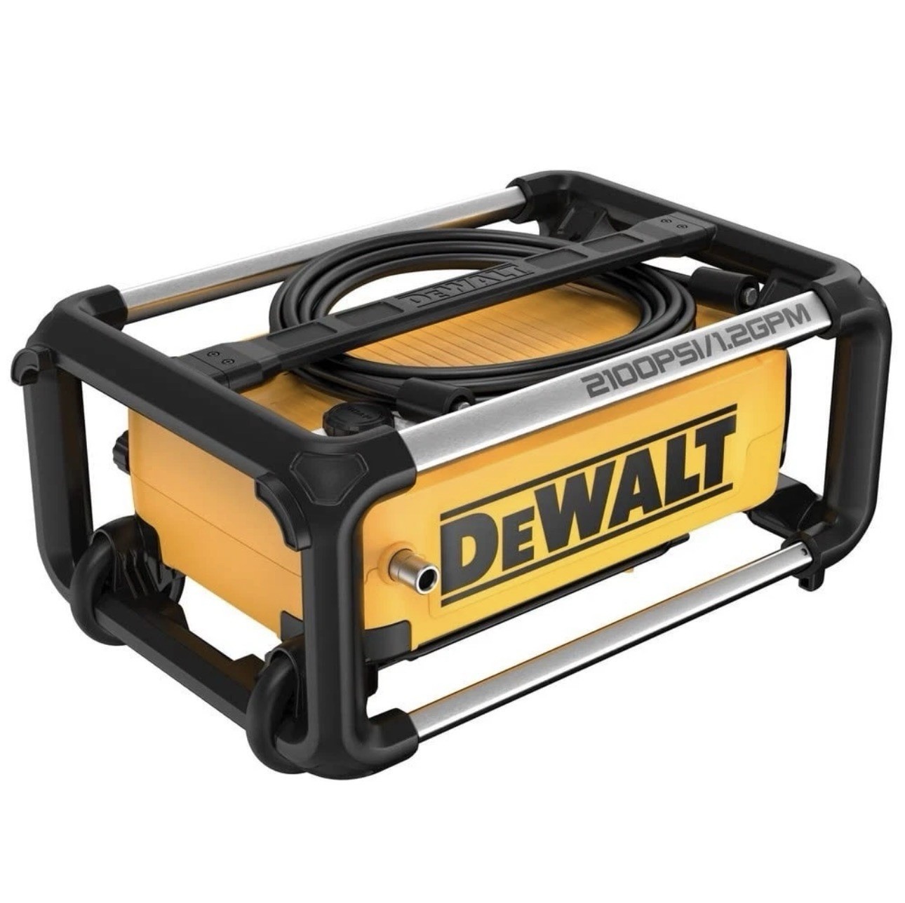 DEWALT Electric Pressure Washer: Cart, 120 V – Single-Phase, 2,100 psi, 1.2 gpm