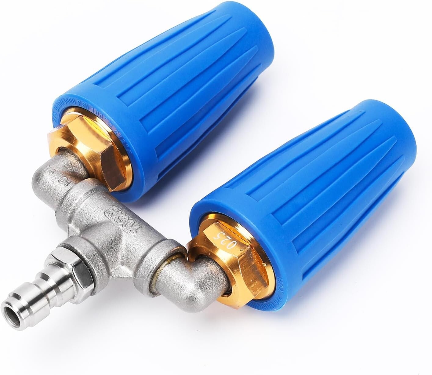 4000 PSI Dual Turbo Nozzle Pressure Washer 4-6 GPM 1/4″ Quick Connect Spray Tip