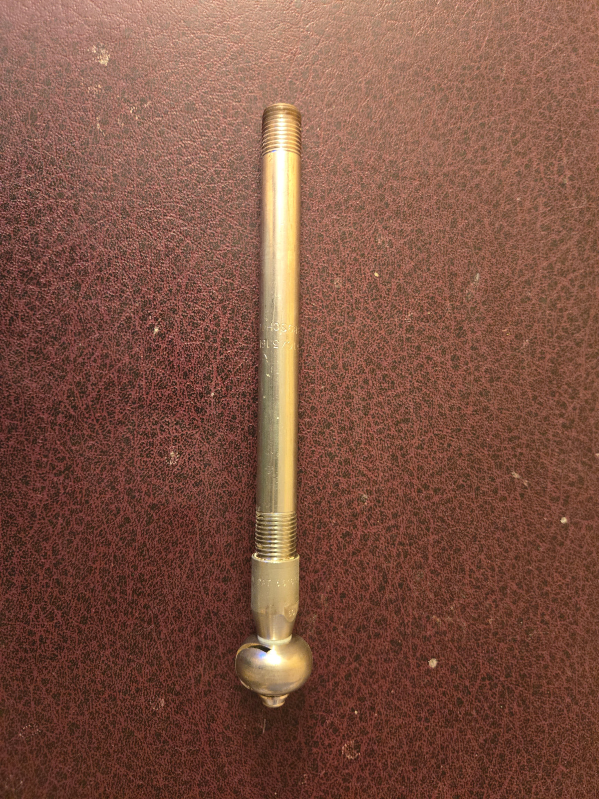 1/4″ Rotating Tank Cleaning Nozzle with 6″ SS nipple (CIP)