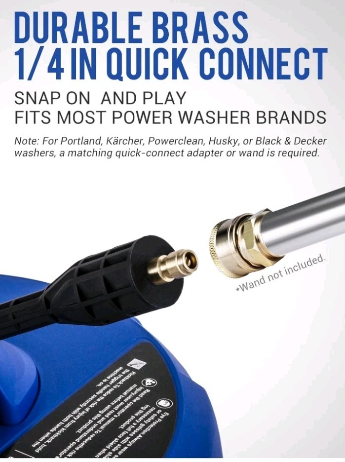 14” Electric Pressure Washer Surface Cleaner Attachment, 2500 PSI Universal Powe