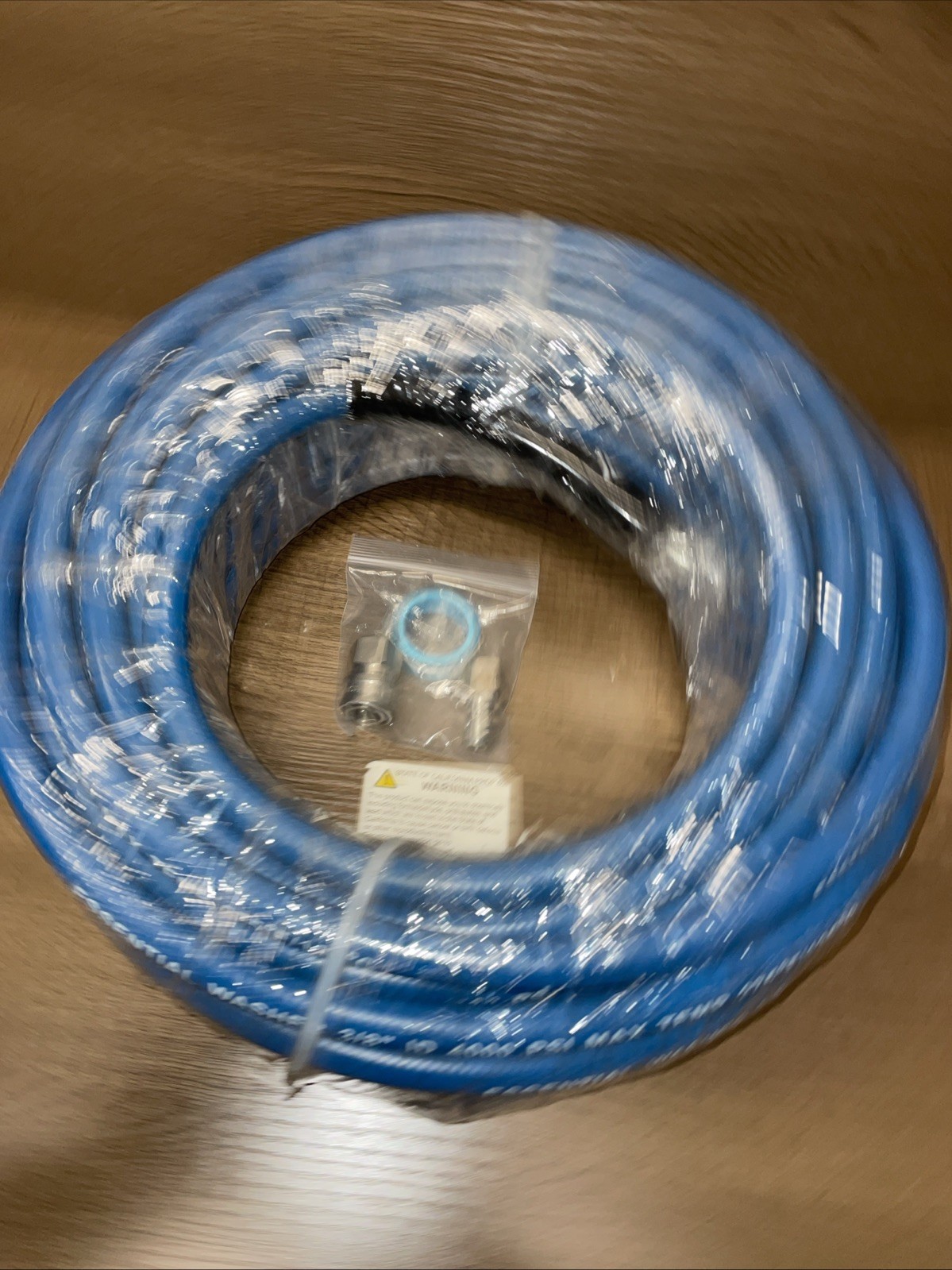100′ ft 3/8″ Blue Non-Marking 4000psi Pressure Washer Hose 100 – FREE SHIPPING