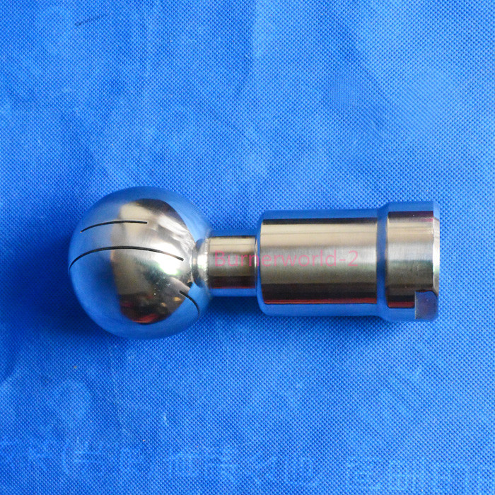 3/8“ 1/2″ 3/4″ 1” 2″ Rotating Tank Washing Nozzle CIP Rotary Spray Ball Cleaning