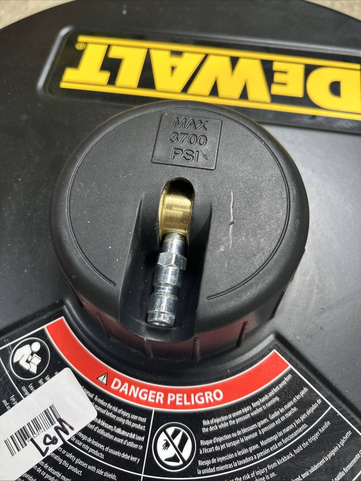 DEWALT 18″ Pressure Washer Surface Cleaner-W57
