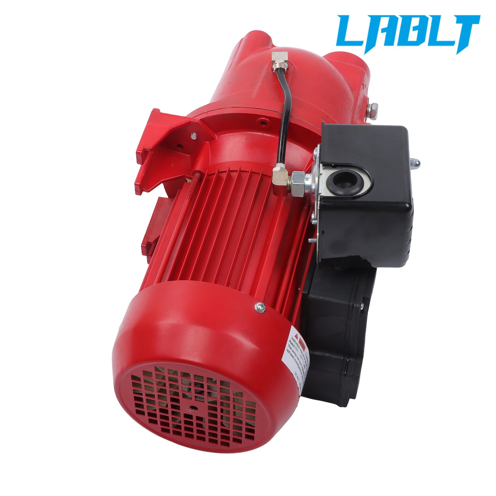 LABLT Red Shallow Well Jet Pump 3/4 HP 13 GPM Cast Iron, 115/230V Dual Voltage