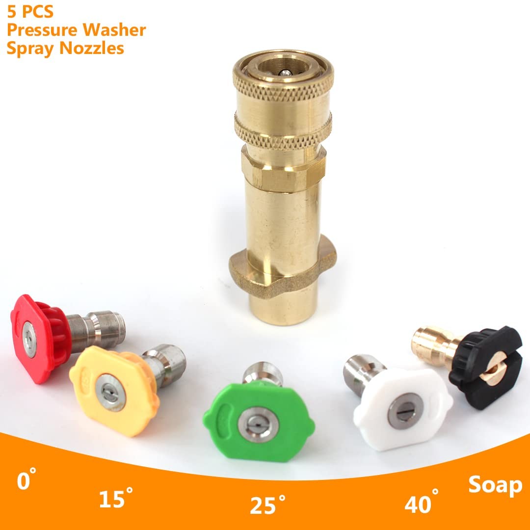 Brass Pressure Washer Adapter,Short Pole for Karcher K Series,K2,K3,K4,K5,K6,…