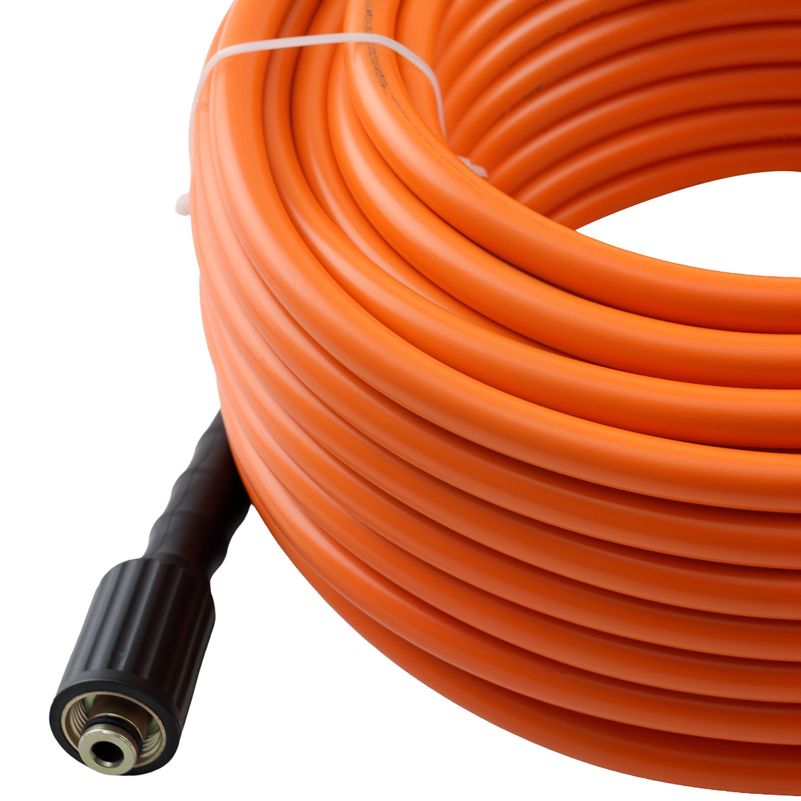 Pressure Washer Hose 100FT 5800PSI Extension Hose & M22 14mm to 3/8″ Adapter