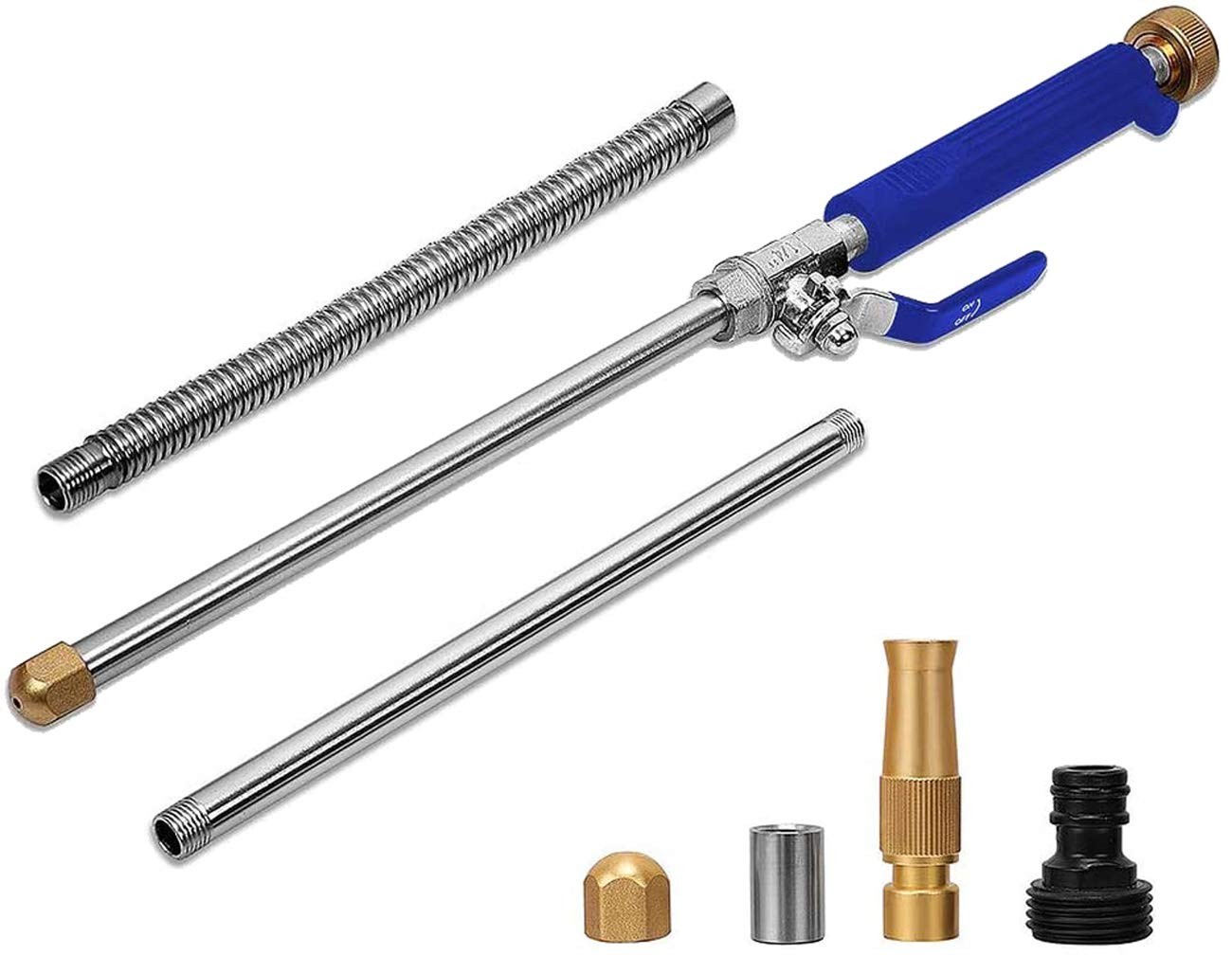 High Pressure Power Washer Wand, Watering Sprayer Cleaning Tool, Hydro Jet Wa…