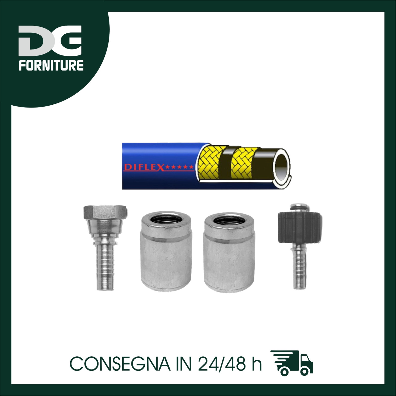 UNIVERSAL HIGH PRESSURE PRESSED PRESSURE WASHER HOSE 400 BAR HOT COLD WATER