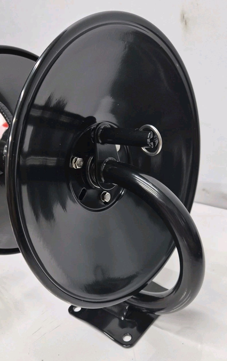 MEKOH Pressure Washer Hose Reel 50ftx3/8”/65ftx1/4”, 4000PSI Pls Read Descript
