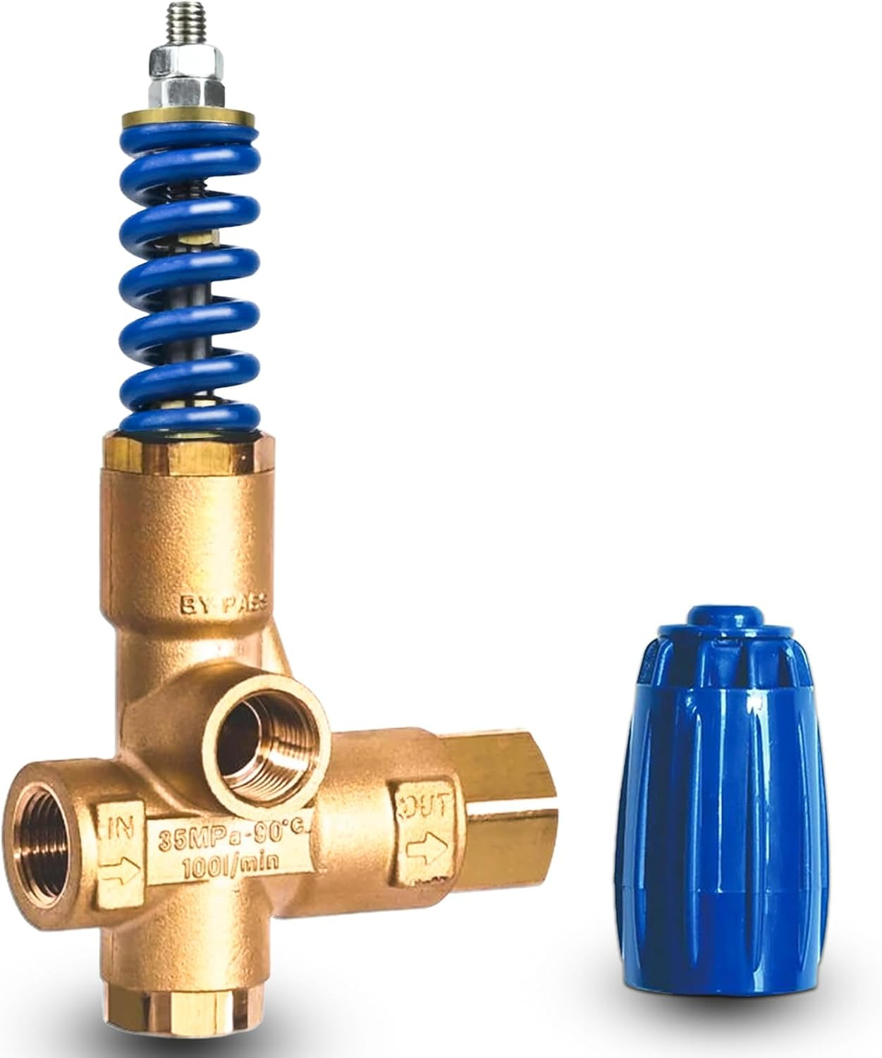 Upgraded V.B 85/310 Unloader Valve Pressure Washer Pump with Knob, Replace for Y