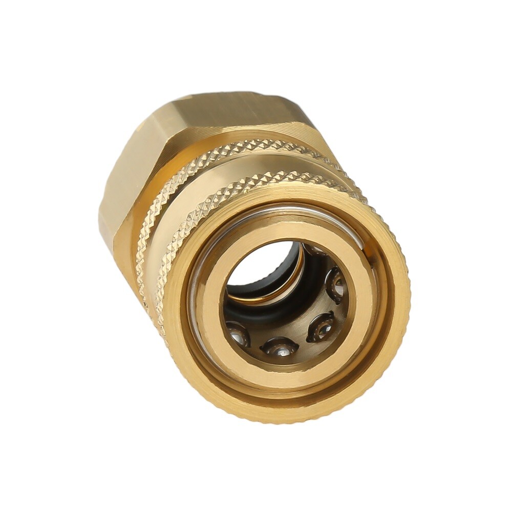 M22 Adapter Copper High Pressure Washer Gun Hose Pipe Quick Connector Convert
