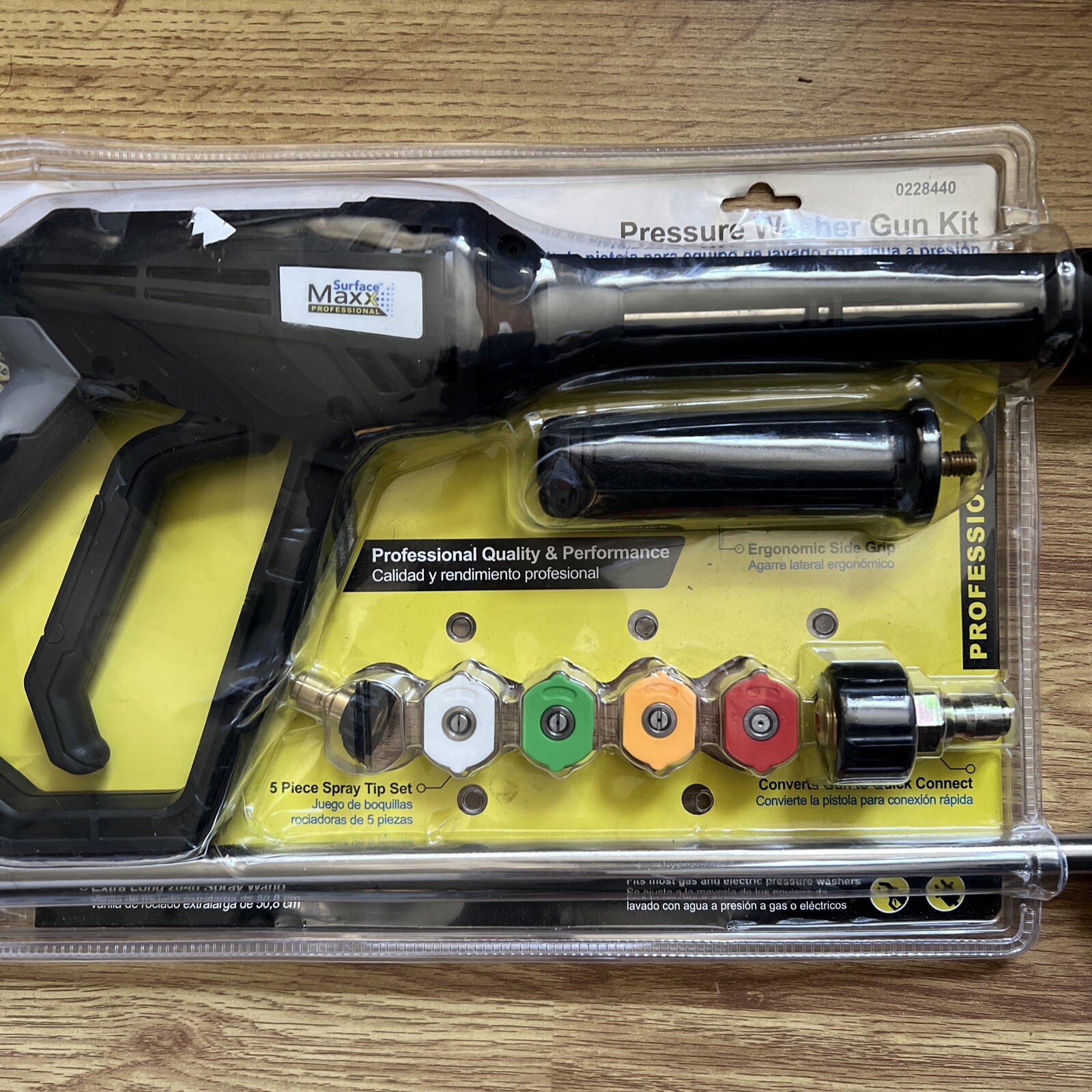 SurfaceMaxx 4500 PSI Pressure Washer Spray Gun Kit
