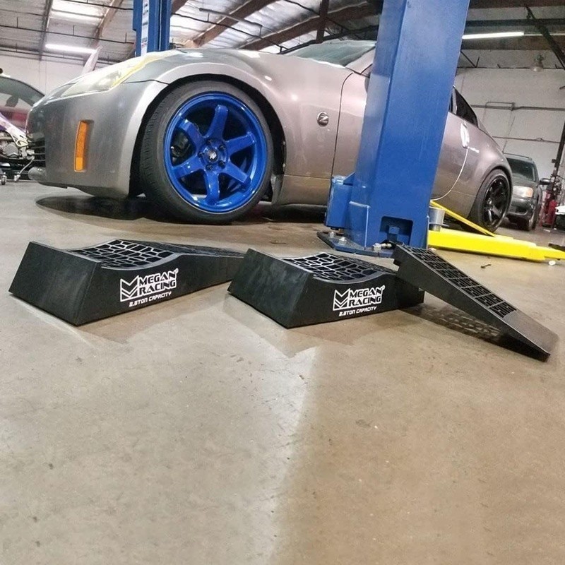 Detachable Low Profile Car Ramps Heavy Duty Plastic Composite 5000LB Capacity US
