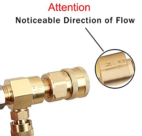 Downstream Injector for Pressure Washer Power Washer Chemical Injector Kit