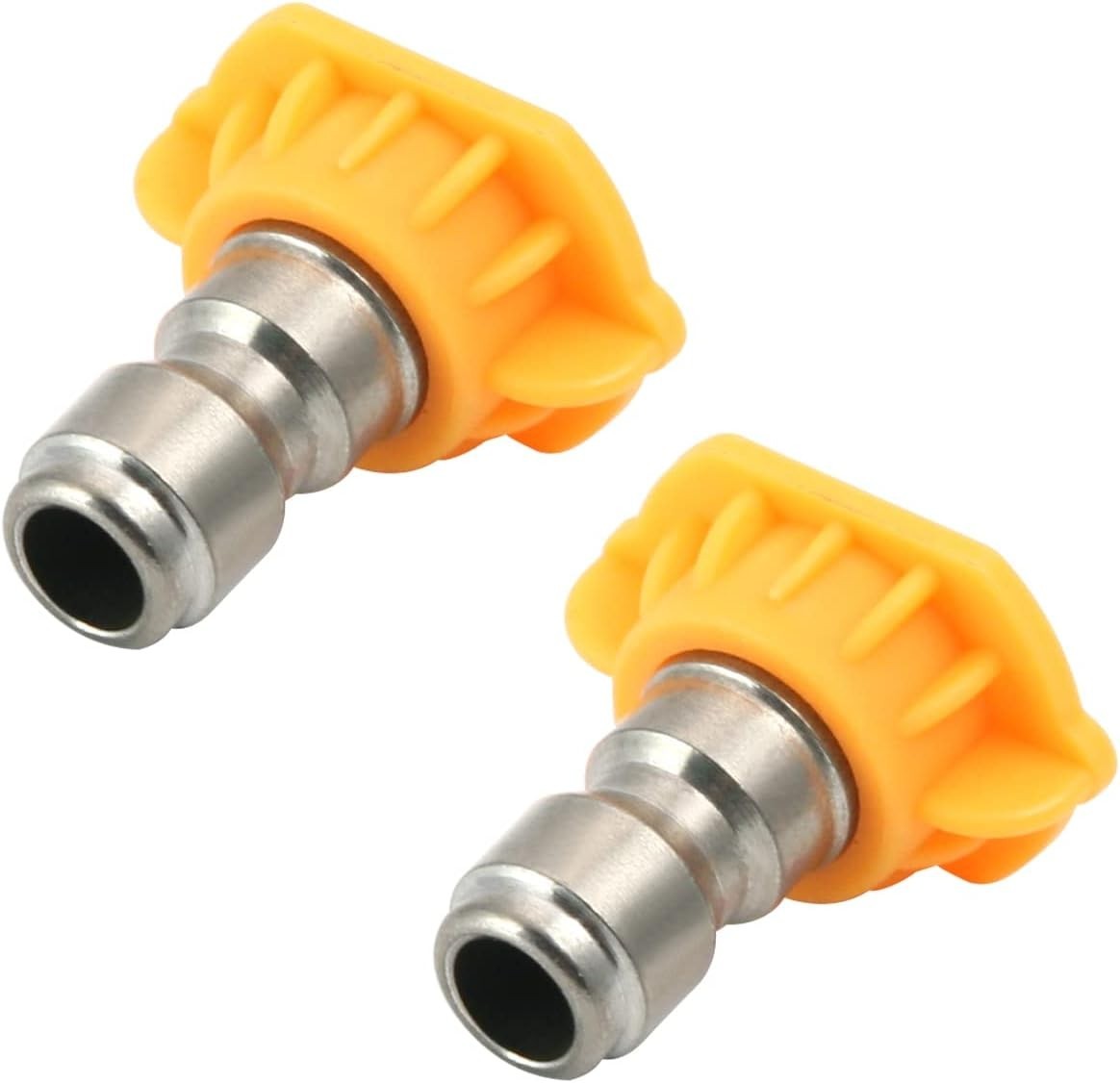 Compact 1/4″ 15° Stainless Steel Spray Nozzle Set – Perfect for Pressure Washing