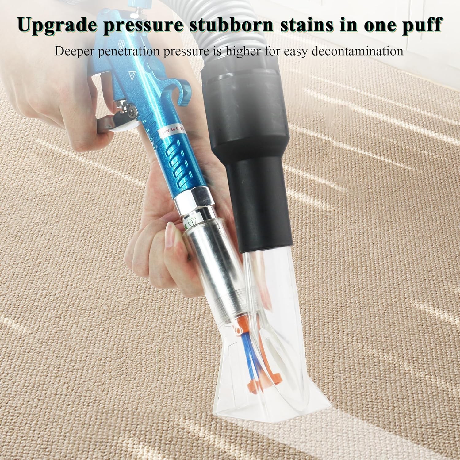 Car Air Blow Gun Adjustable Air Flow 2 IN 1 Car Interior Detailing