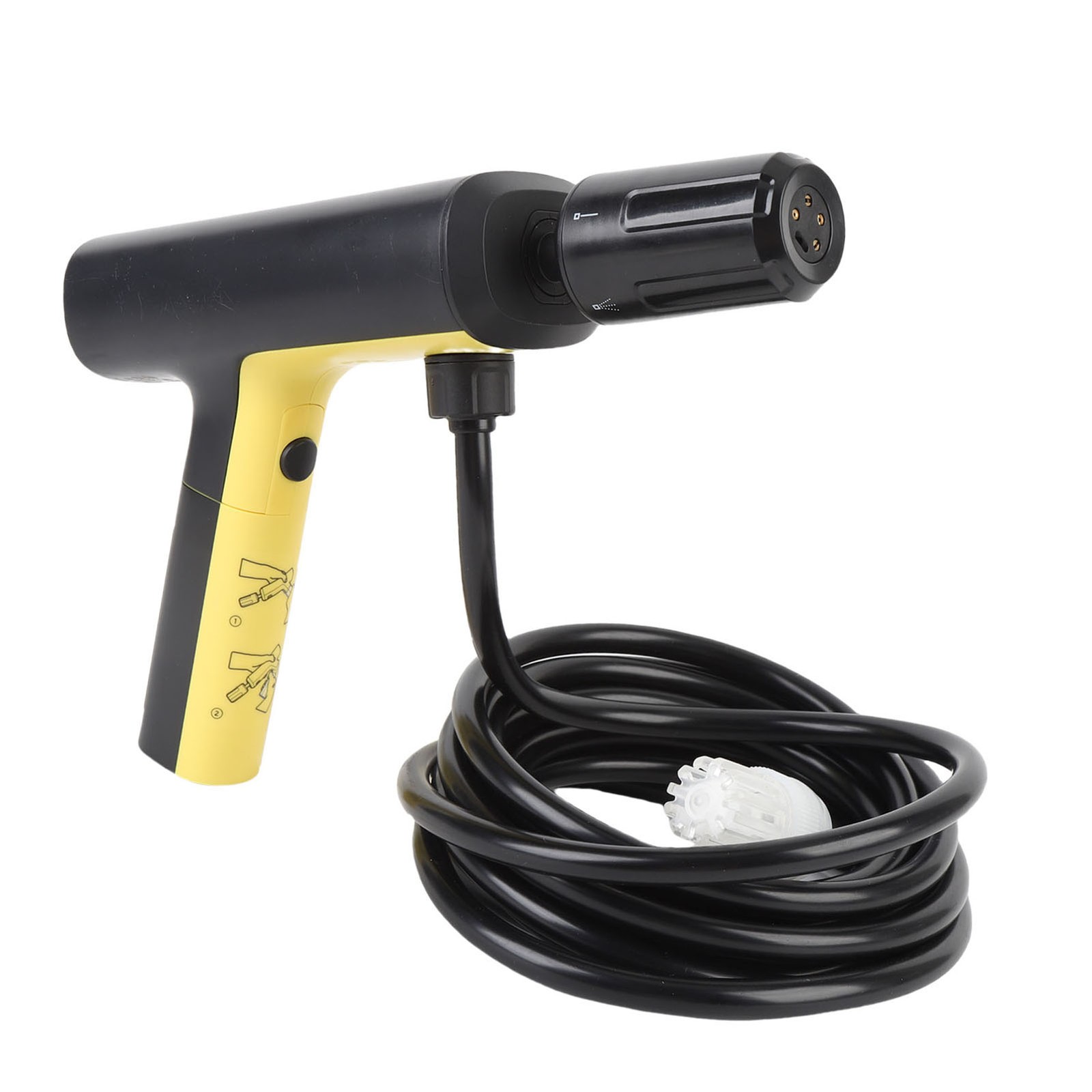 Car Washer Gun USB Charging Lightweight Water Saving 5 Gears Pressure Handheld