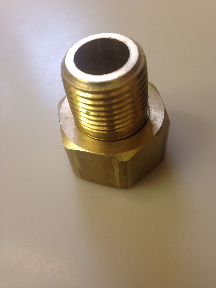 Female Garden Hose Fitting 3/4″ FGH x 1/2″ NPT W/Screen Adaptor 8.901-291.0
