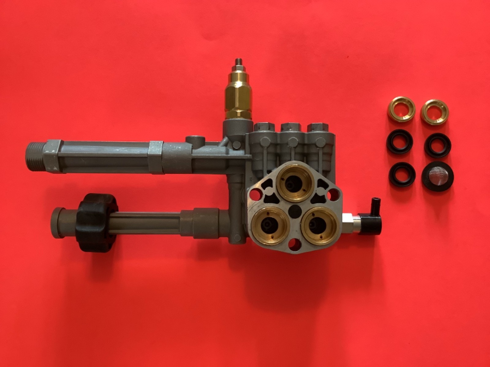 Pressure Washer Pump Head Assembly Compatible with AR43361 AR Pump parts READ