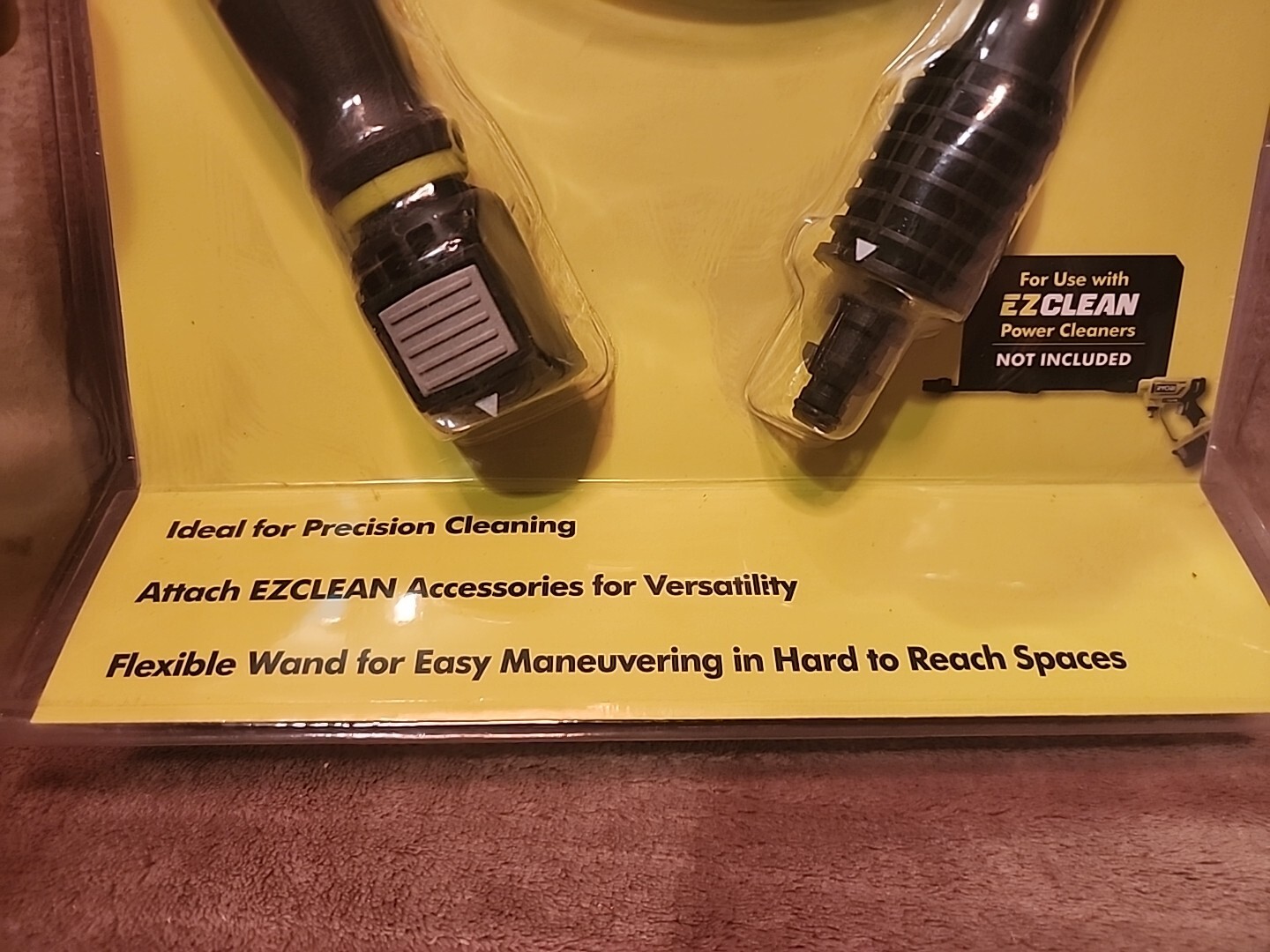 RYOBI EZCLEAN Power Cleaner 6′ Flexible Wand RY3112FW quick connect system