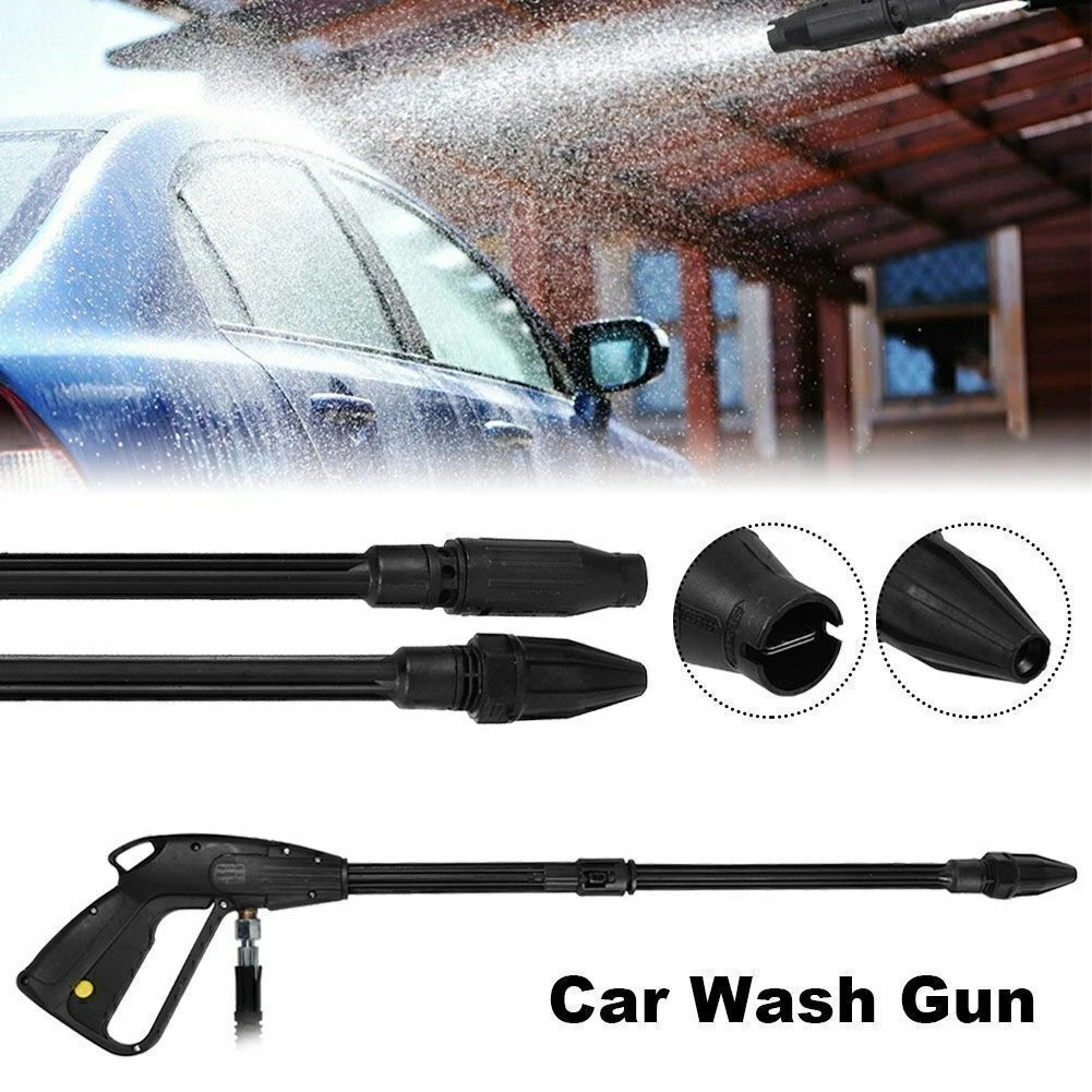 High Pressure Water Spray Gun Wand Nozzle Replacement Pressure Washer Gun+hose