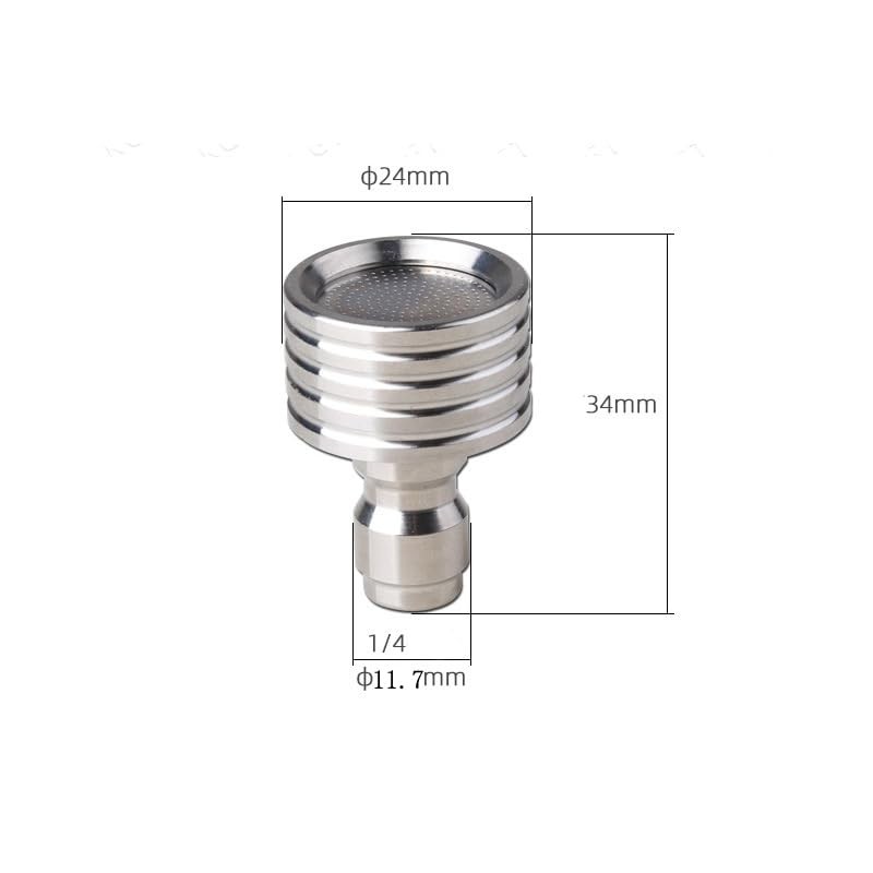 Pressure Washer Tips Spray Nozzle Soft Rain Shower Head Sprinkler with 1/4 Quick