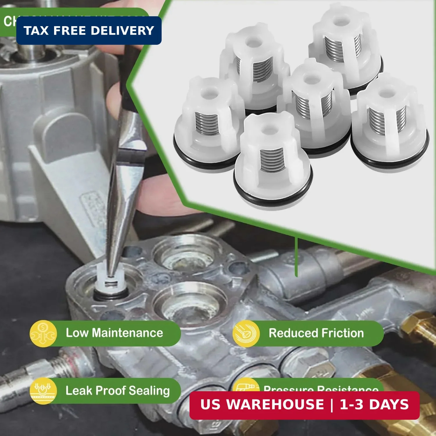 Check Valve Kit/ AR2233 Replacement Pressure Washer Valve Kit for AR Annovi Reve