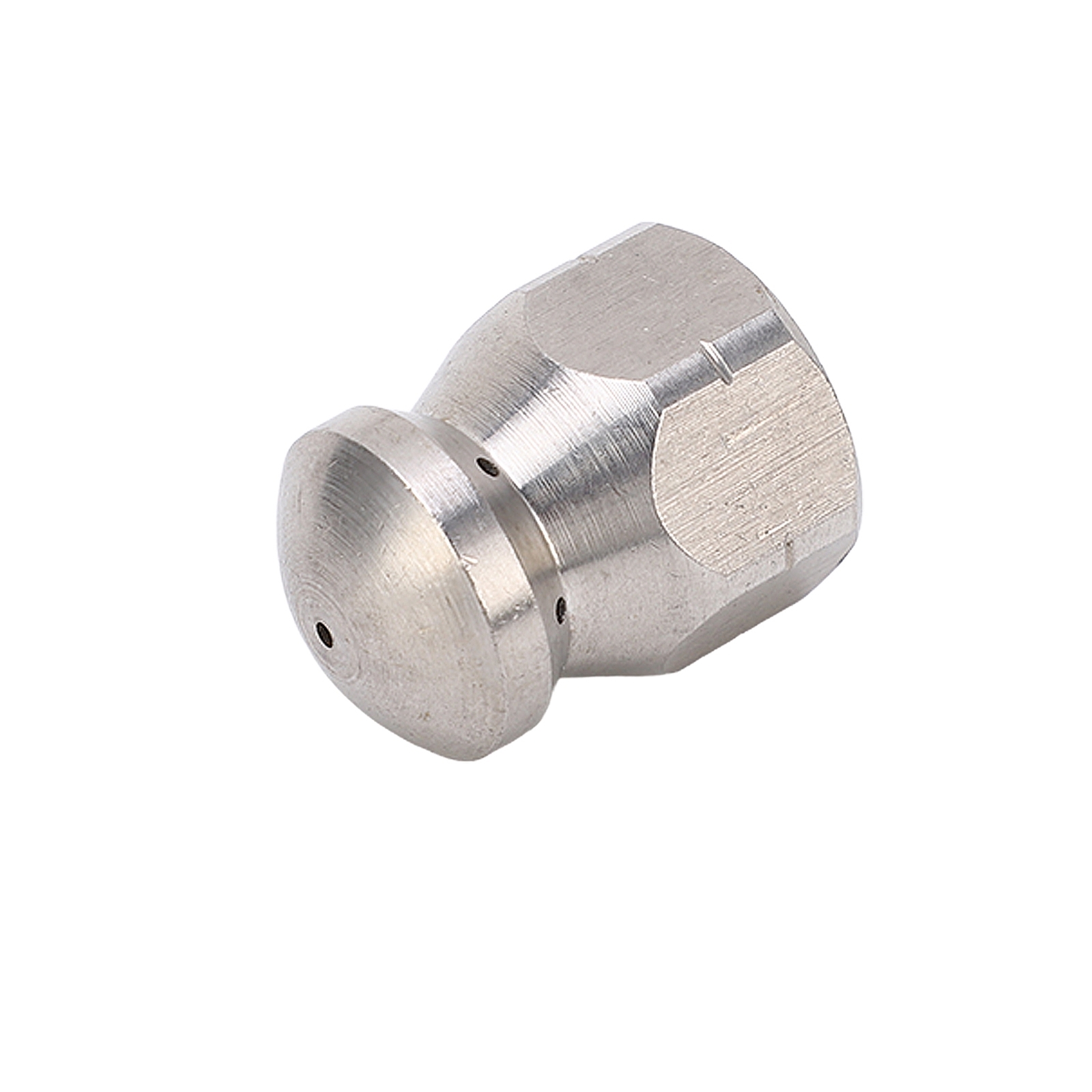 5000PSI 6 Holes G3/8in High Pressure Washer Nozzle Pipe Dredging Cleaning Nozzle