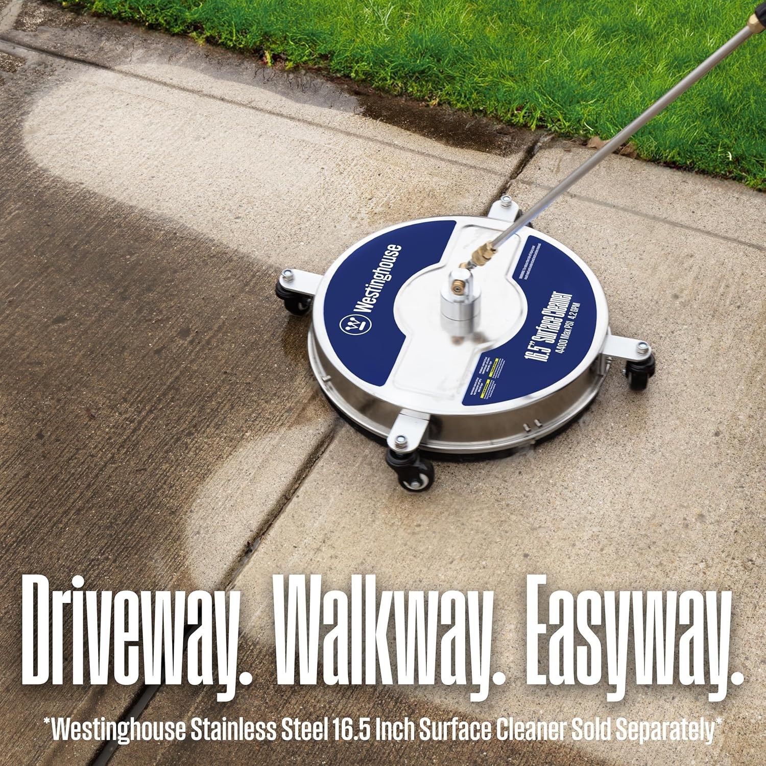 WPX3400 Gas Pressure Washer, 3400 PSI and 2.6 GPM, Onboard Soap Tank, Spray Gun