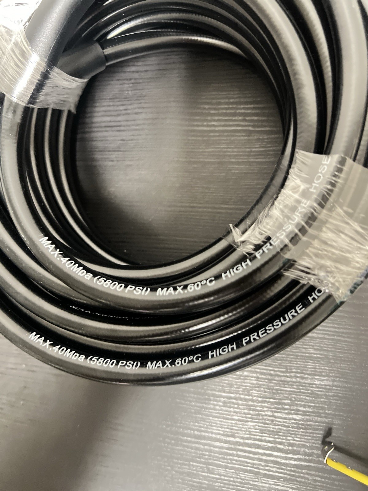 50FT High Pressure Washer Hose 5800 PSI 40MPa Male Threaded Ends New