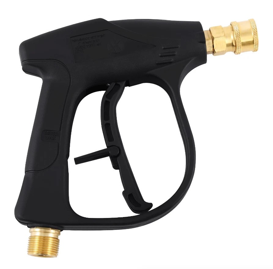 1/4″ 4000 PSI Pressure Washer Gun – Short Wand Foam Spray Nozzle