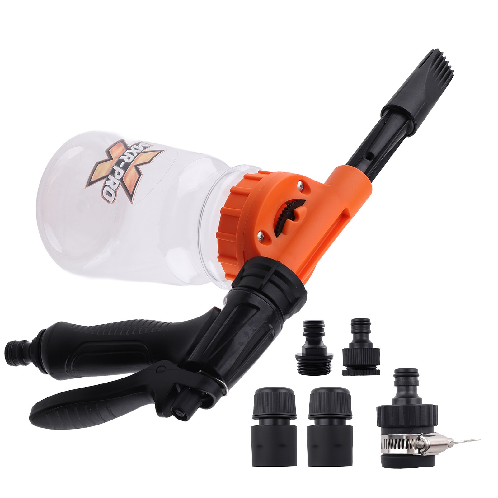 1L Car Wash Foam Cannon Gun Kit Quick Connector 6-10 Bar Pressure Sprayer
