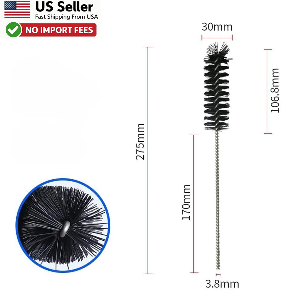 Carburetor Cleaning Brush Kit 3 Pack Drill Nylon Engine Carbon Tool FROM USA