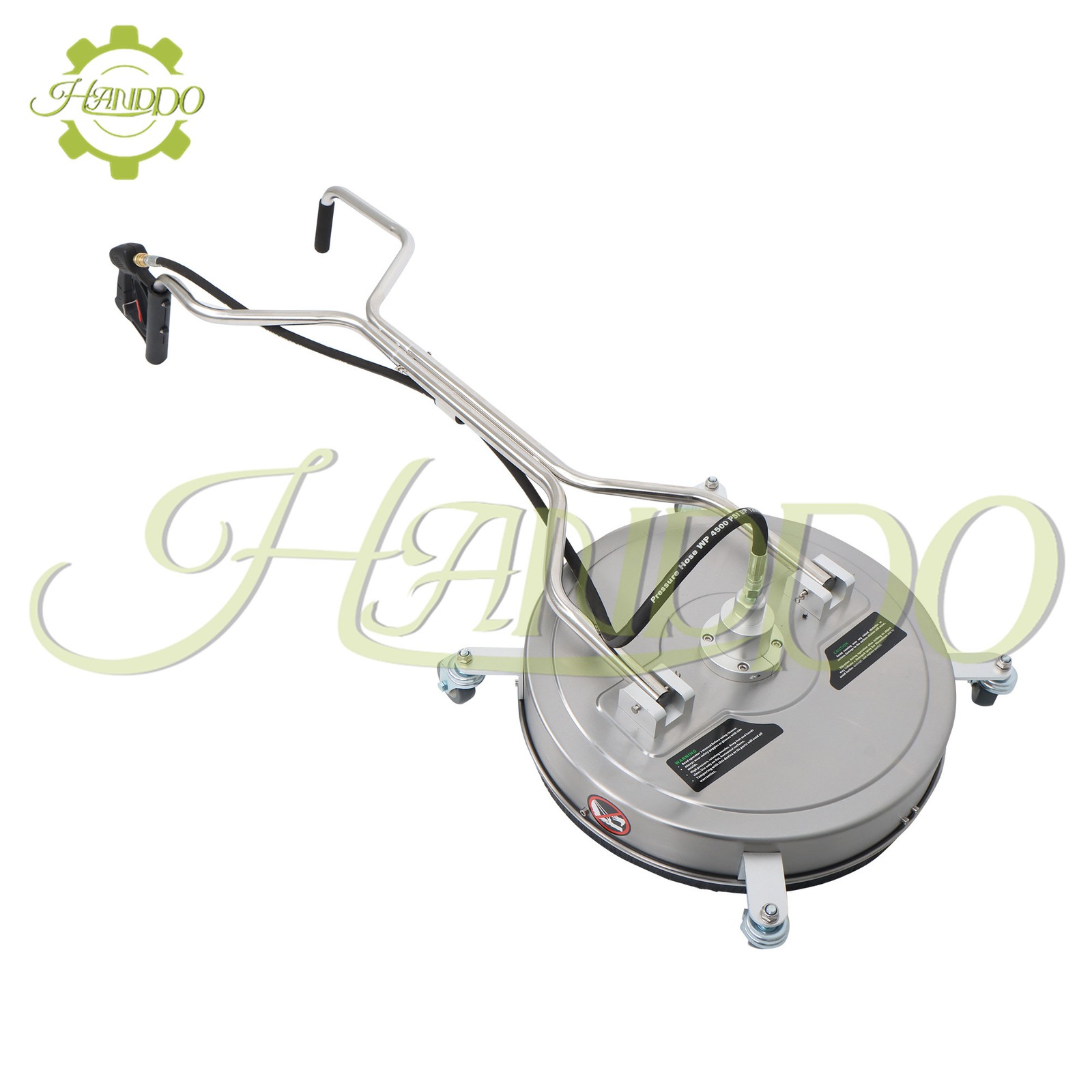 Pressure Washer Surface Cleaner 20″ 6000 psi w/ Handles & Wheels Quick Connect