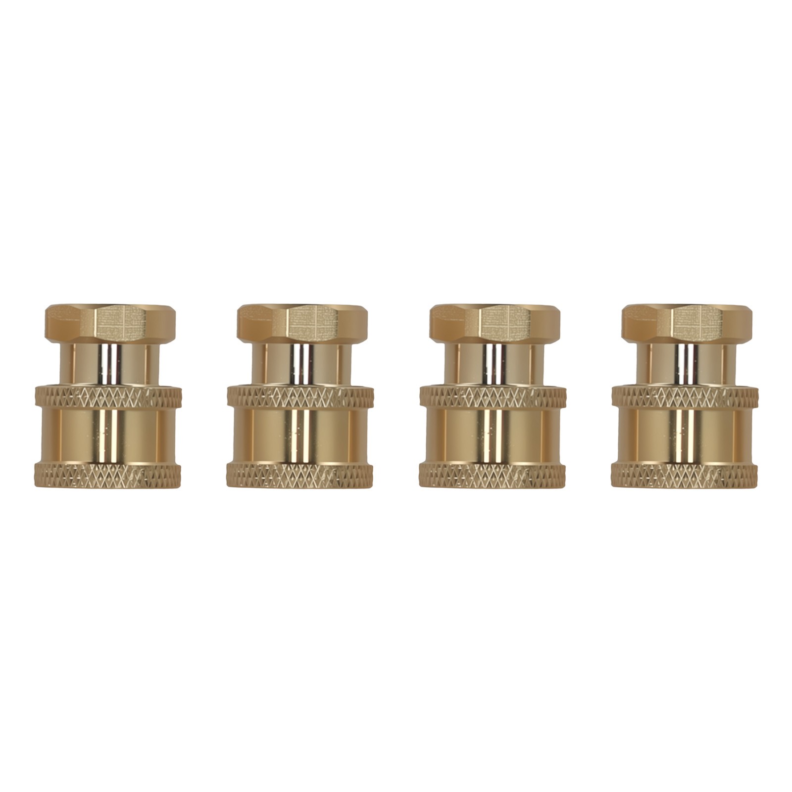 4* Brass Pressure Washer Coupler 1/4″ Quick Connect Socket to 1/4″ Female NPT