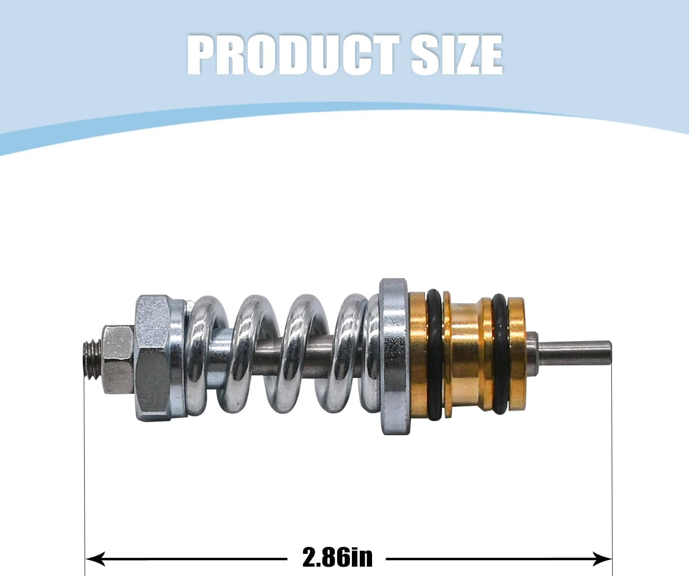 2 Pack Unloader Valve Fit for Homelite 310924003, HM-310924003, for Ryobi & Ridg