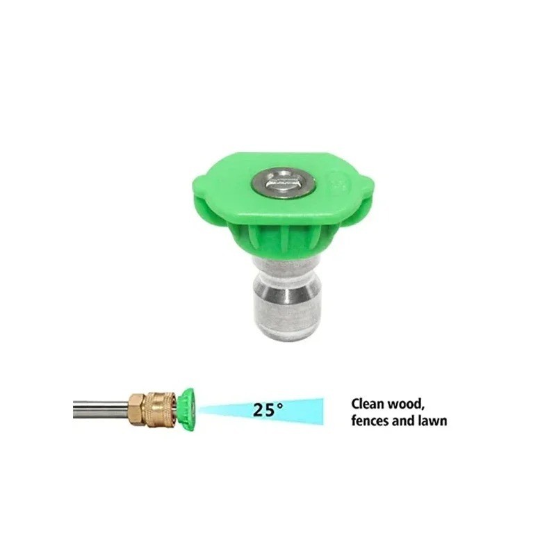 4000 PSI Pressure Washer Nozzle Tips – 1/4 Inch Quick Connect Multi-Degree