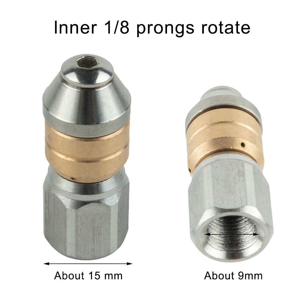 High Pressure Nozzle Swivel 1/8inch 1PCS Car Washer For Pressure Washers