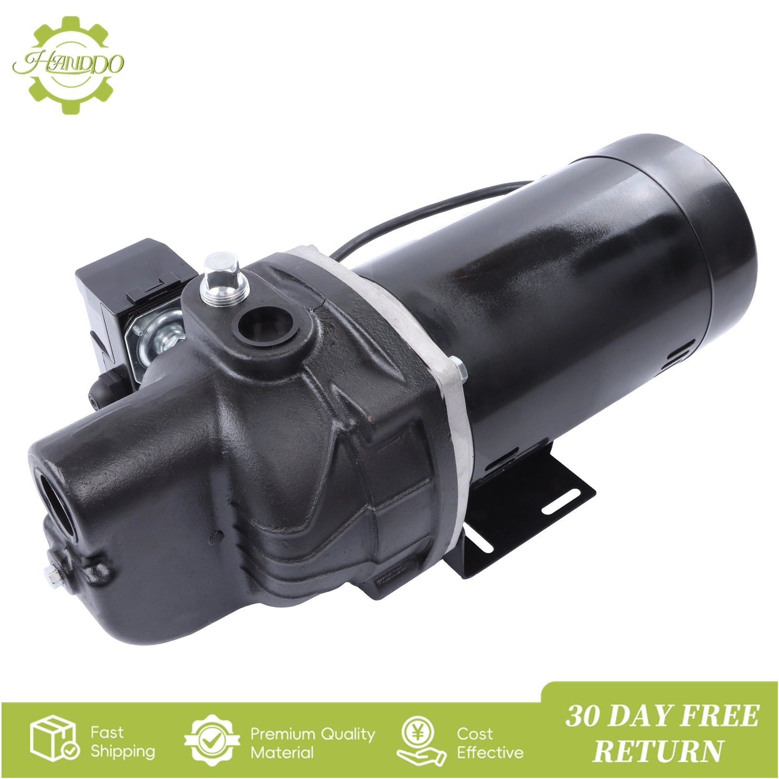 Shallow Well Jet Pump Cast Iron SWS75 3/4 HP 510 Gallons Per Hour 115/230V 1PH