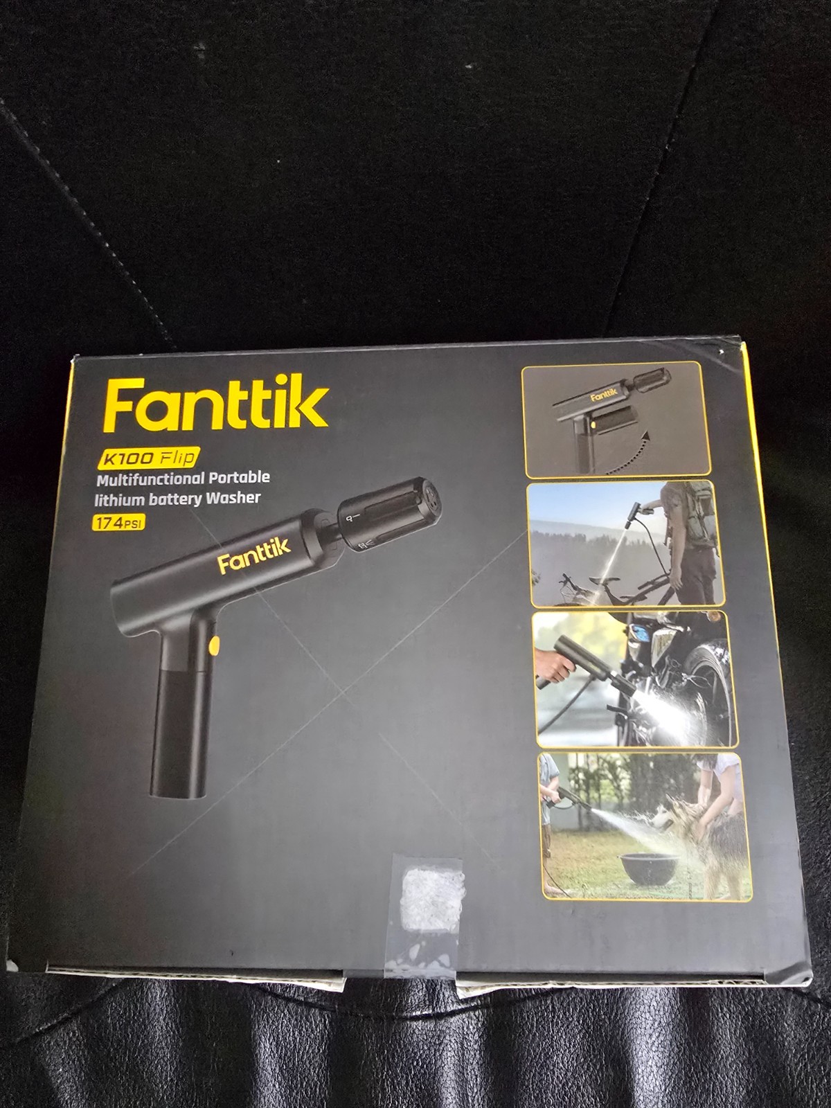 NEW in Box – Fanttik K100 Flip Portable Lithium Battery Power Washer 174PSI