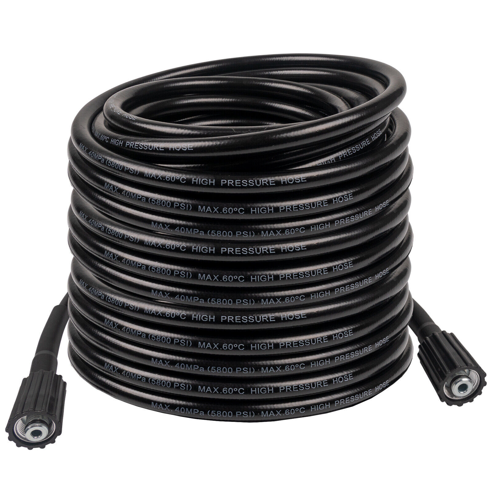 5800PSI High Pressure Washer Hose M22-14mm Power Washer Extension Hose 50FT