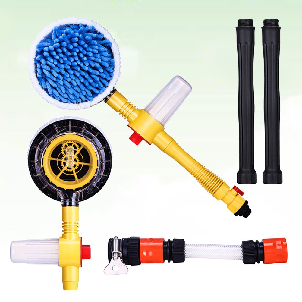 Car Washer Brush Assorted Color For Car Washing 1 Set 11.8×1.4×0.8in