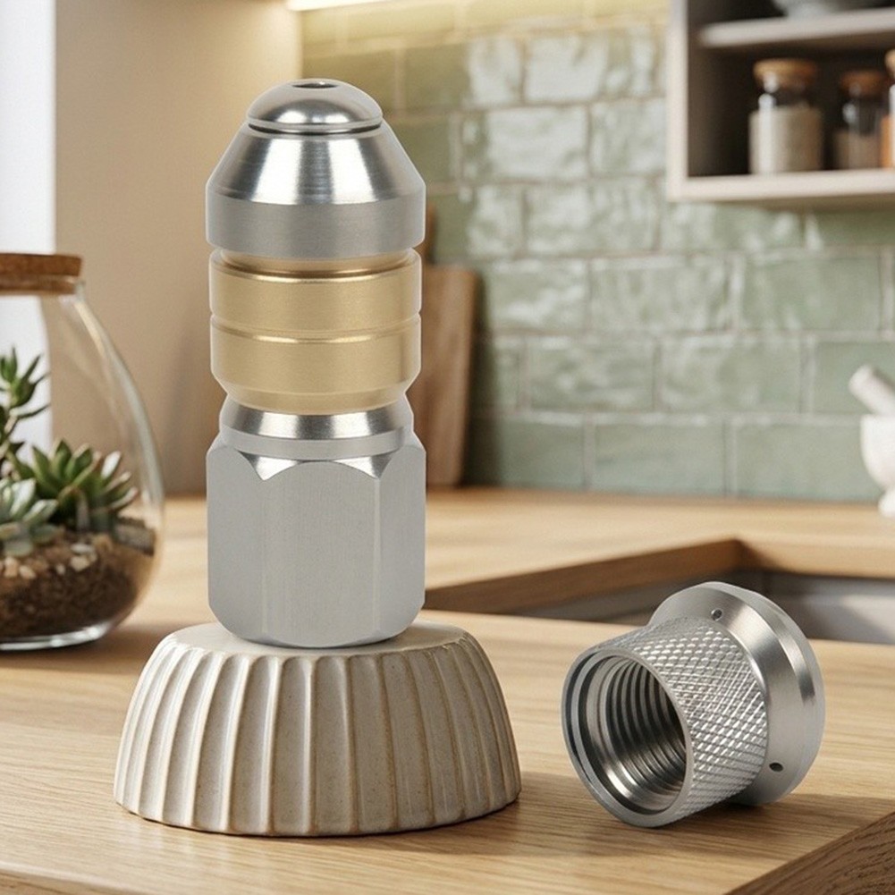 2 in 1 Cleaning Nozzle Set Stainless Steel for 1/8 Inch Pressure Washers