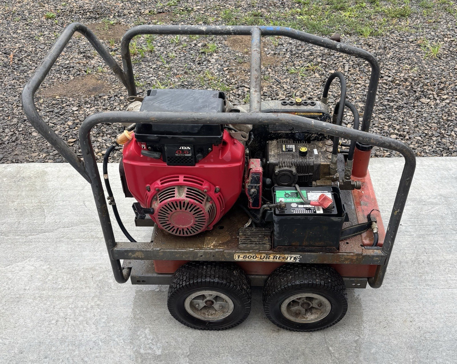 Karcher Honda Powered Pressure Washer Model 5004 Pump Model KM3540-1